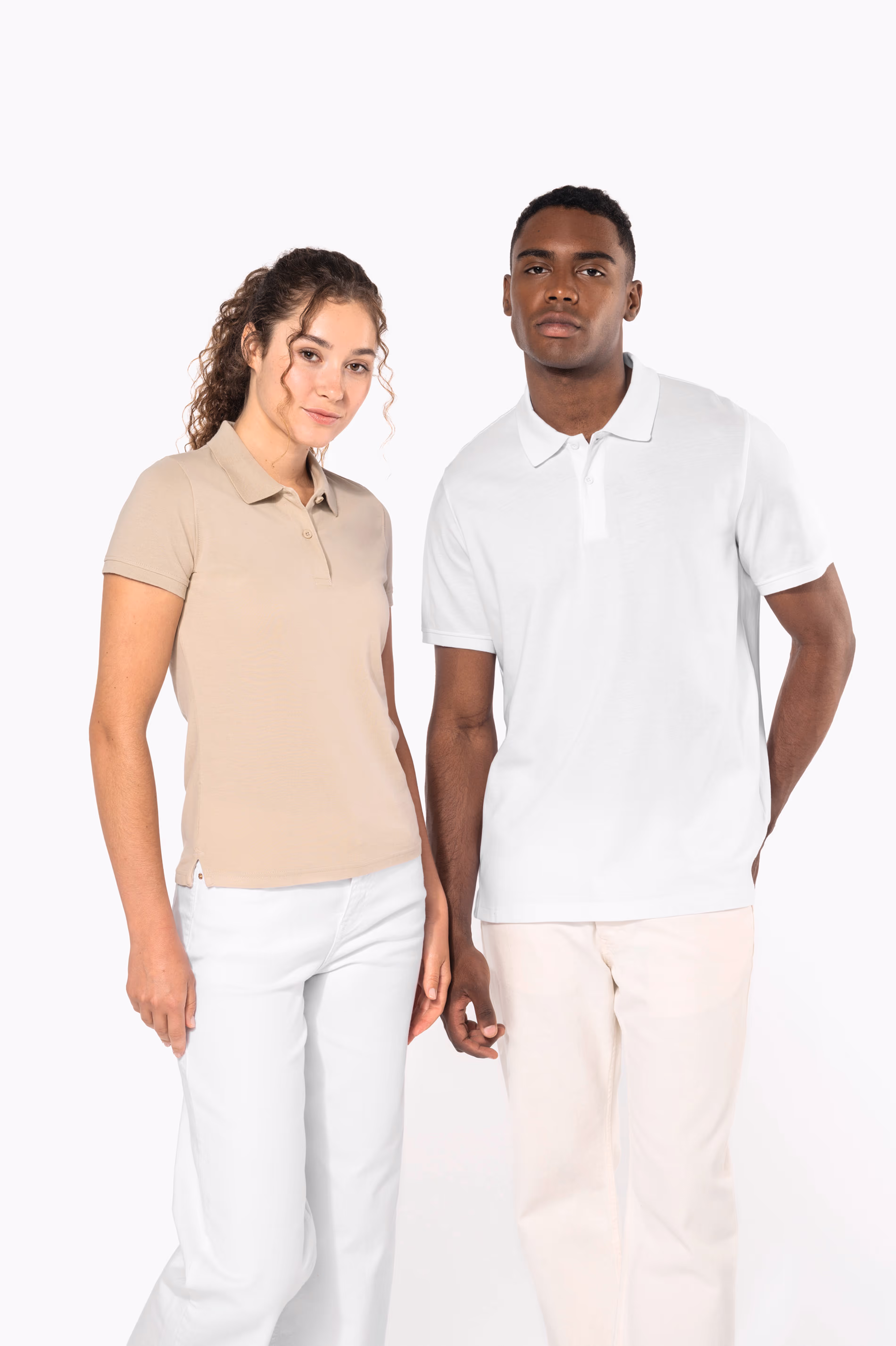Polo piqué Bio180 de homem